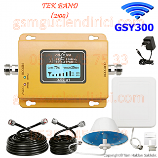 GSM Güçlendirici GSY 300 Tekband(2100)