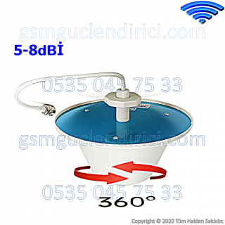 GSY600 Üç Bandlı Gsm Sinyal Güçlendirici - 2 İç Antenli